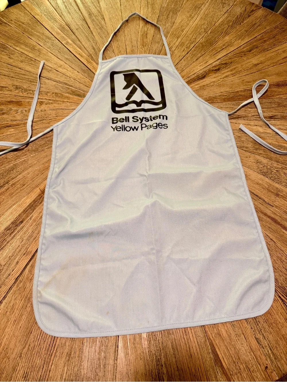 Vintage Bell System Yellow Pages Advertising Apron Walking Fingers USA Promo
